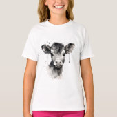 👕 🐄 "Tee Moo-velous" - T-shirt à imprimer pour l (Devant)