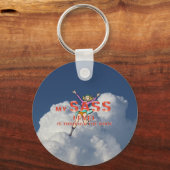 TEE My Sass Level Sleutelhanger (Voorkant)