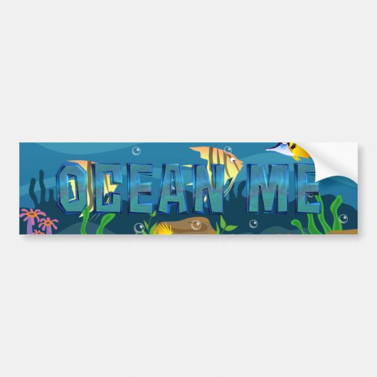 TEE Ocean Me Bumpersticker (Voorkant)