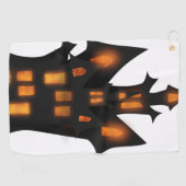 Tee Off with Halloween Spirit : Serviettes de golf (Horizontal)