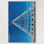 Tee Pee Beeldhouwwerk Legpuzzel (Verticaal)