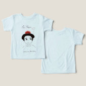 Tee pour tout-petit (Design Recto & Verso)