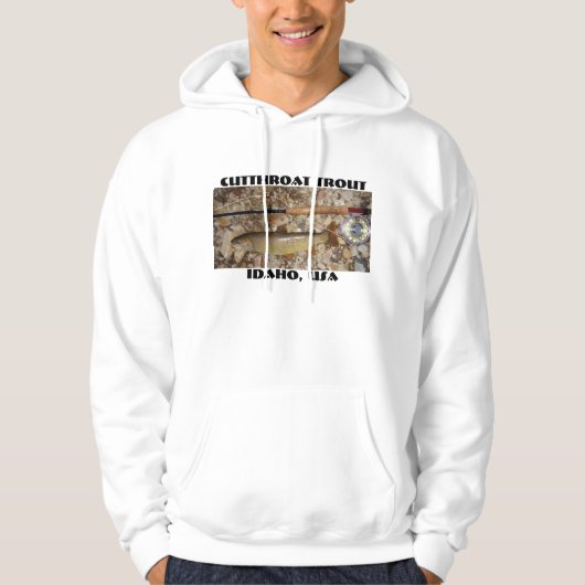 Tee Shirt, Cutkeel Trout, Idaho, Verenigde Staten Hoodie (Voorkant)