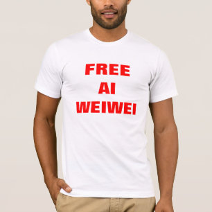 "Tee - shirt de chemises de T-shirts d'AI Weiwei
