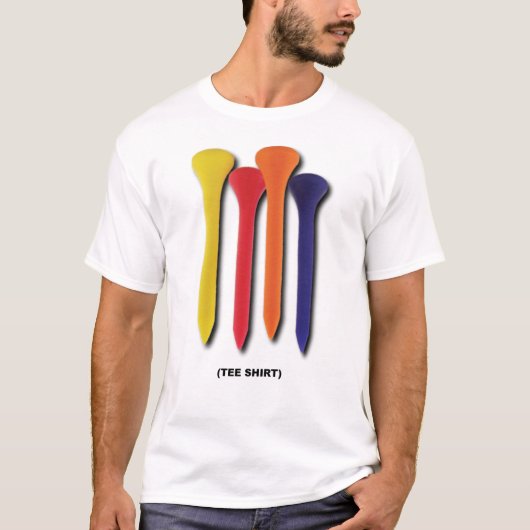 Tee Shirt Drôle T-Shirt de Golf (Devant)