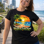 Tee-shirt grande taille "Vacances, c'est comme il 