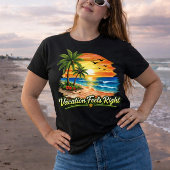 Tee-shirt grande taille "Vacances, c'est comme il 