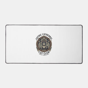 Tee shirt graphique de chat de cathédrale gothique