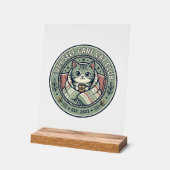 Tee-shirt graphique de chat de soins personnels co (Angle)