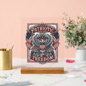 Tee-shirt graphique vectoriel de défilé patriotiqu (Mariage)