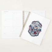 Tee-shirt graphique vectoriel de fleuriste patriot (Devant avec enveloppe)