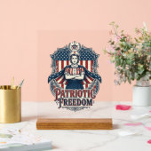 Tee-shirt graphique vectoriel infirmière patriotiq (Mariage)