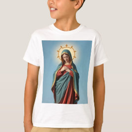 Tee Shirt van de Heilige Maagd Maria Kind