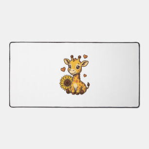 Tee-shirt vintage gravure bébé girafe mignon tourn