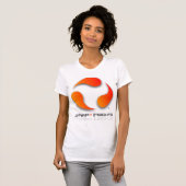 Tee Shirt WARP3 Logo 2 (Voorkant volledig)