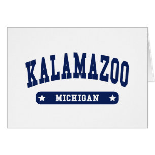 tee - shirts de style du collège Kalamazoo Michiga