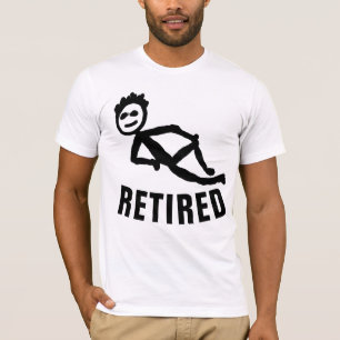 Tee - shirts des T-shirts de la RETRAITE drôle