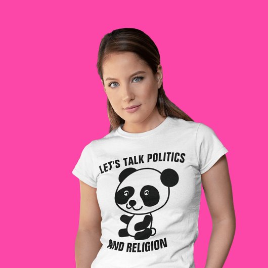 tee - shirts drôles PARLONS POLITIQUE ET T-shirts 