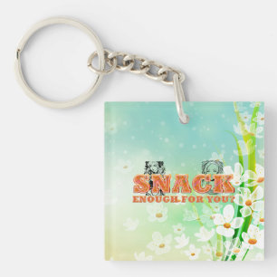 TEE Snack Genoeg Sleutelhanger