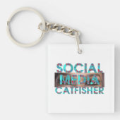 TEE Social Media Catfisher Sleutelhanger (voorkant)