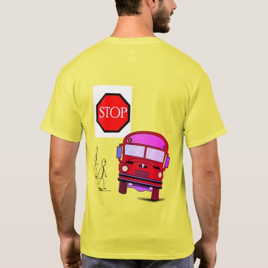 Tee T-shirt école Bus (Dos)