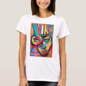 Tee T-Shirt urbain animé Graffiti Art (Devant)