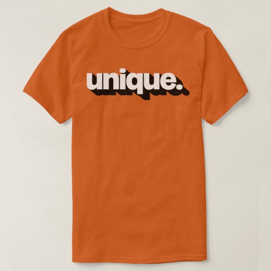 tee TShirt unique (Design devant)