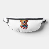 Tee vintage Star Spangled Golden Retriever 4 (Poser)