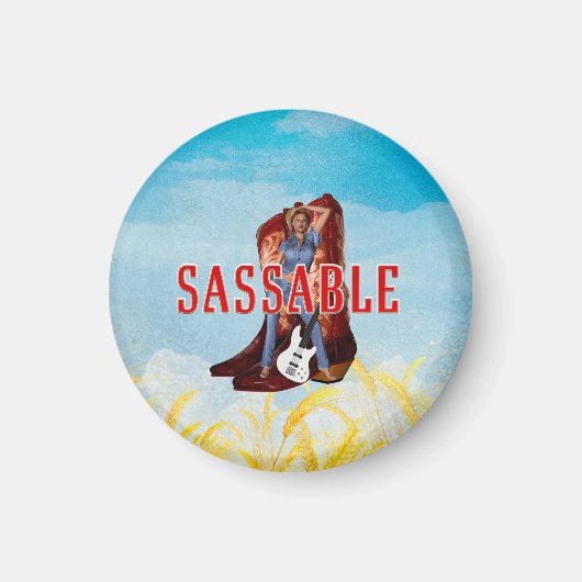 TEE Wees Sassy Magneet (Voorkant)