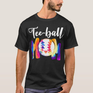 Teeball Ma TieDye Funny Ball mama Moederdag T-shirt