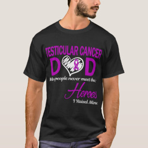 Teelbalkanker Vader Ik Heb de Mijne Overwonnen T-shirt