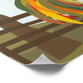 Teelt op het Poster van de Omheining (Hoek)