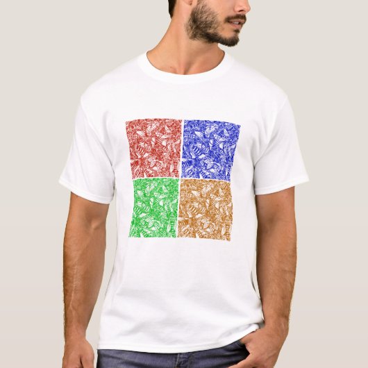 Teeming Beeing Colour T-shirt (Voorkant)