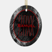 Teen Boy Keramisch Ornament (Rechts)