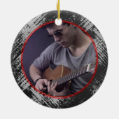 Teen Boy Keramisch Ornament (Achterkant)