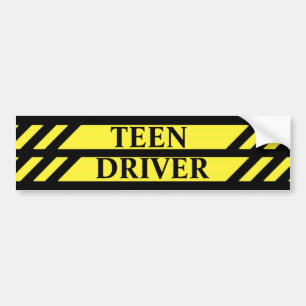 Teen-driver Bumpersticker