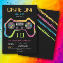 Teen Gaming Gamer Video Game Player Birthday