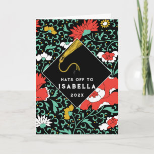 Teen Girl Afstuderen Card Kaart