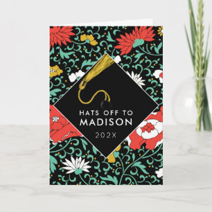 Teen Girl Afstuderen Card Kaart