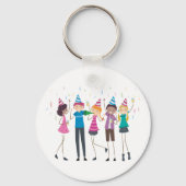 Teen Party Sleutelhanger (Achterkant)