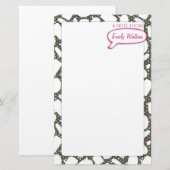 Teen Talk Bubble Stationery Set Briefpapier (Voorkant / Achterkant)