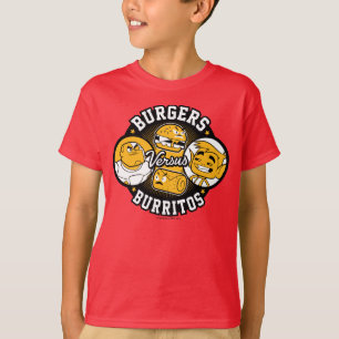 Teen Titans Go! Burgers Versus Burritos T-shirt