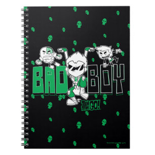 Teen Titans Go! "Slecht Joch" Robin, Cyborg, & B Notitieboek