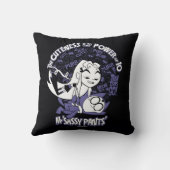 Teen Titans Go! | Starfire & Mr Sassy Pants wordt: Kussen (Achterkant)