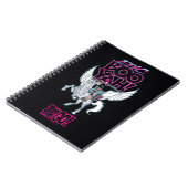 Teen Titans Go! | Warrior Cyborg rijdt op Pegasus Notitieboek (Linkerzijde)