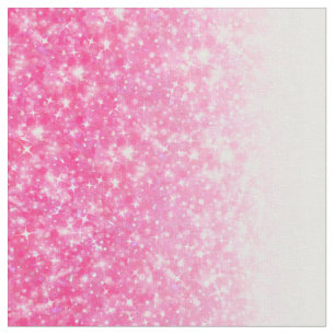 Teen Tween Girls Sparkly Pink Ombre Stof
