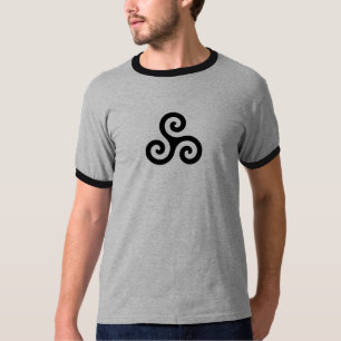 Teen Wolf geïnspireerd Triskelion Symbool Aangepa T-shirt