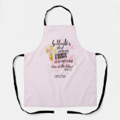 Teenage Goddochter Gift Personalized Proverb Schort (Voorkant)