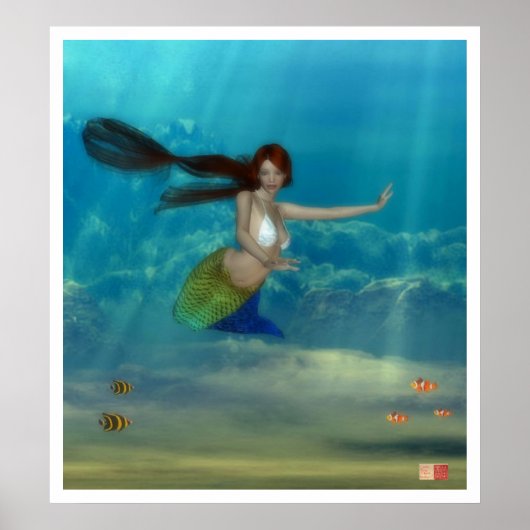 Teenage Mermaid Poster (Voorkant)