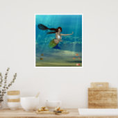 Teenage Mermaid Poster (Keuken)